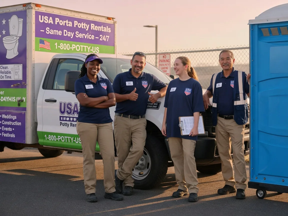 Porta Potty Rental company in New Edinburg, AR