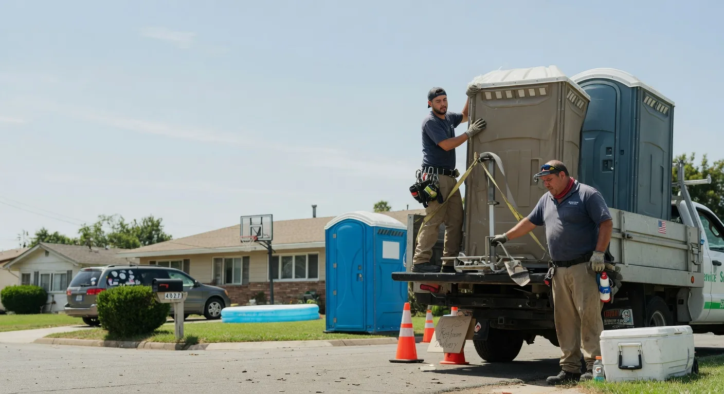 Porta Potty Rental in New Edinburg, AR near me
