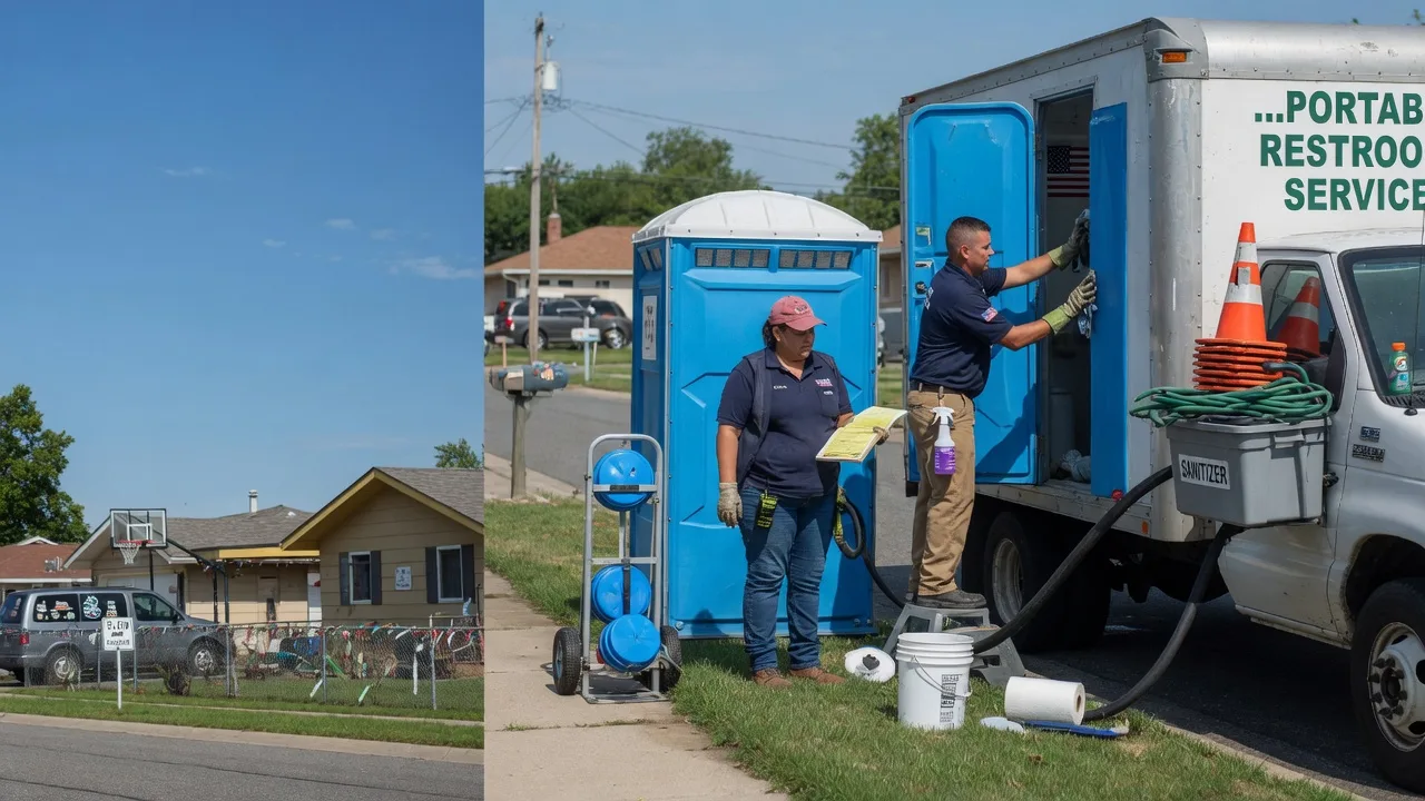 Porta Potty Rental in New Edinburg, AR near me